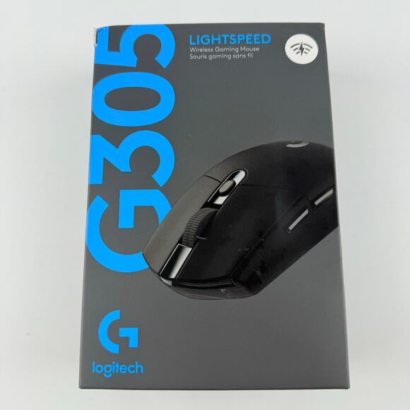 Logitech G305 Wireless Gaming Mouse Black Lightspeed New In Box Sealed NIB - Picture 1 of 5